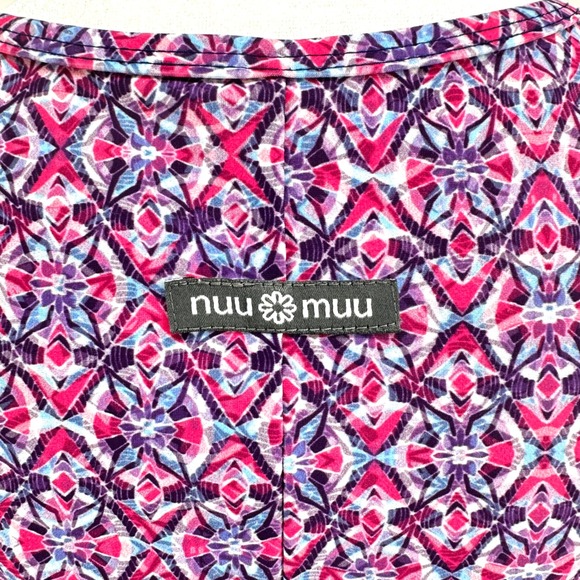 NUU MUU Roxie Ruu Athletic Dress w/ Pocket Sz XS Pink Purple Kaleidoscope USA - Picture 7 of 12